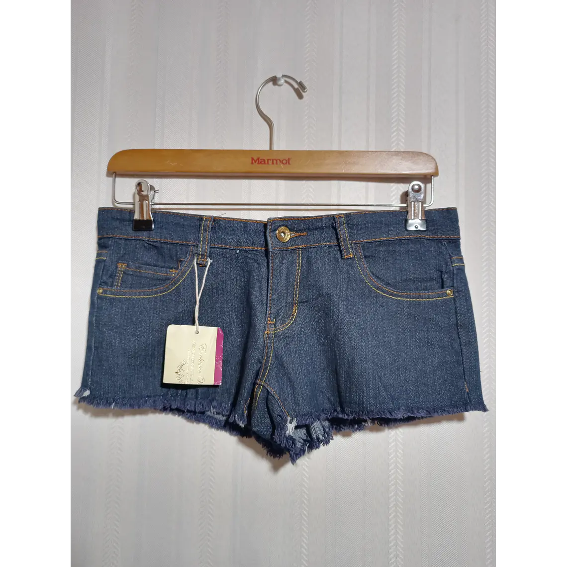 SHORT JEANS AZUL EXCLUSIVE WOMAN TALLA 6 1