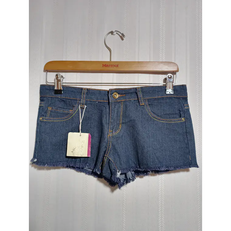 SHORT JEANS AZUL EXCLUSIVE WOMAN TALLA 6 1