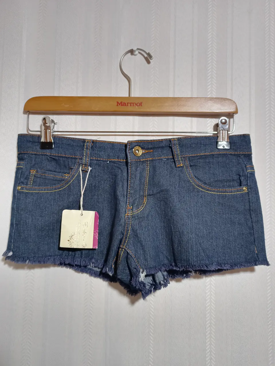 SHORT JEANS AZUL EXCLUSIVE WOMAN TALLA 6 1
