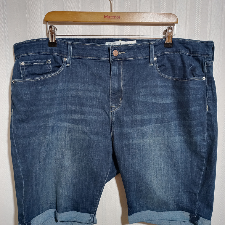 SHORT JEANS AZUL LEVI STRAUSS TALLA 22 X36 (55) 1