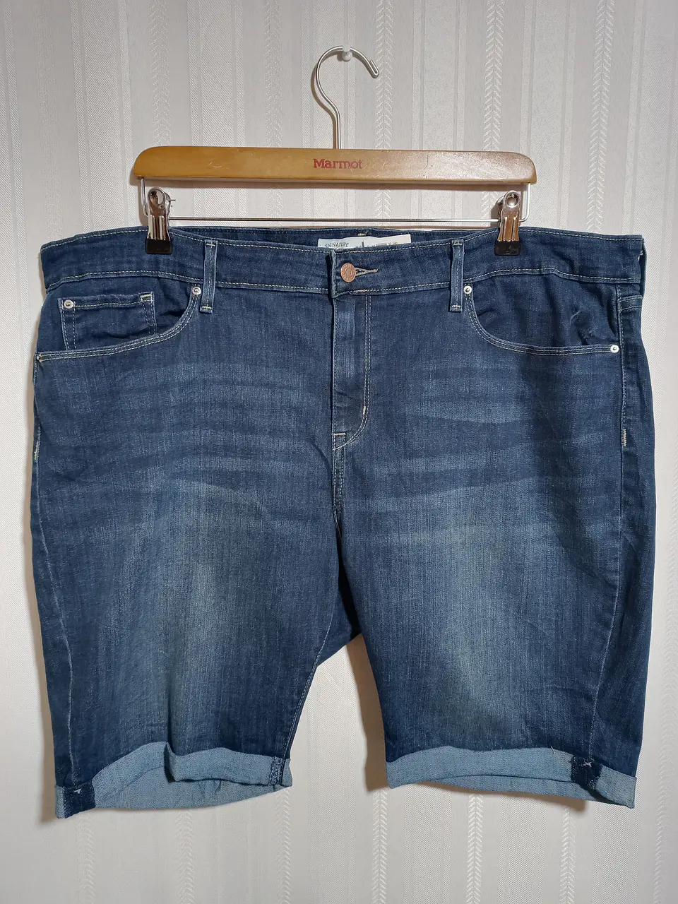 SHORT MUJER DENIM AZUL LEVI STRAUSS TALLA 22 X36 (55) 1