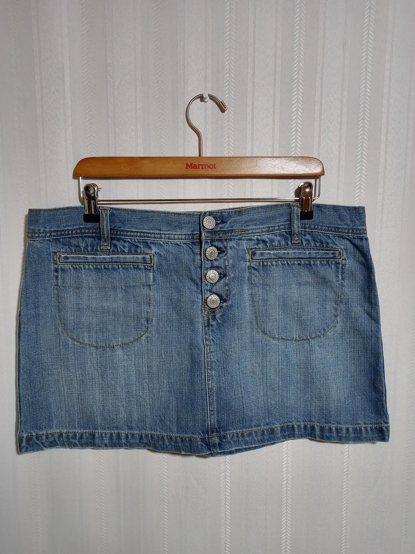 FALDA MUJER DENIM AZUL OLD NAVY TALLA 14 1