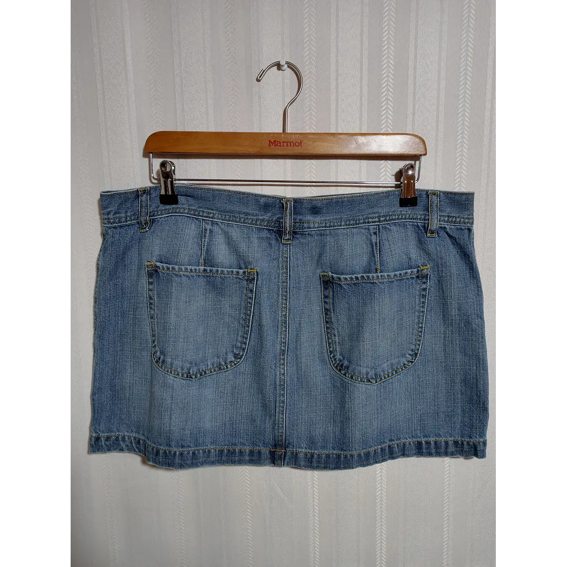 FALDA MUJER DENIM AZUL OLD NAVY TALLA 14 2