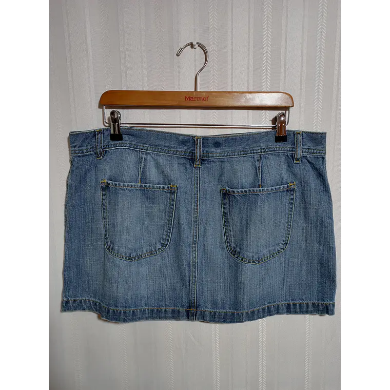 FALDA MUJER DENIM AZUL OLD NAVY TALLA 14 2