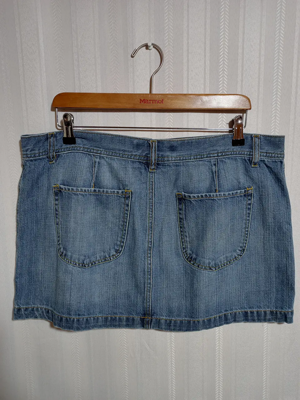 FALDA MUJER DENIM AZUL OLD NAVY TALLA 14 2