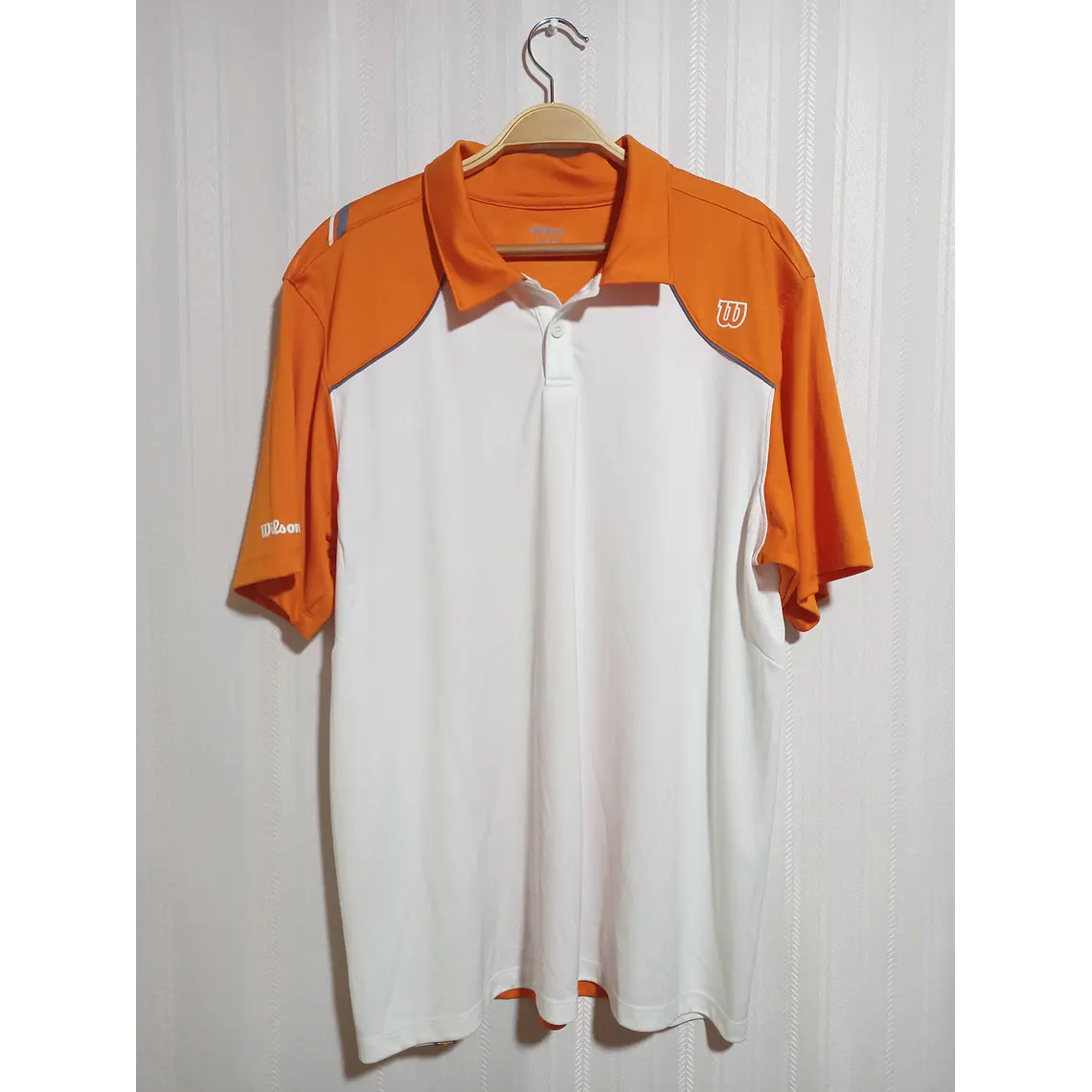 Polera Manga Corta Hombre Bicolor Wilson Talla XL 1