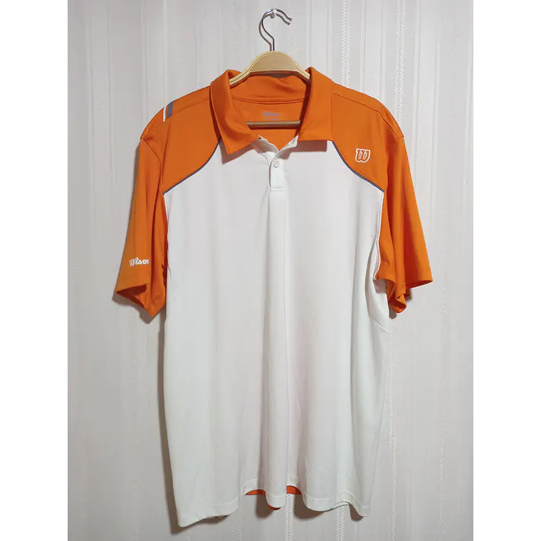 Polera Manga Corta Hombre Bicolor Wilson Talla XL 1