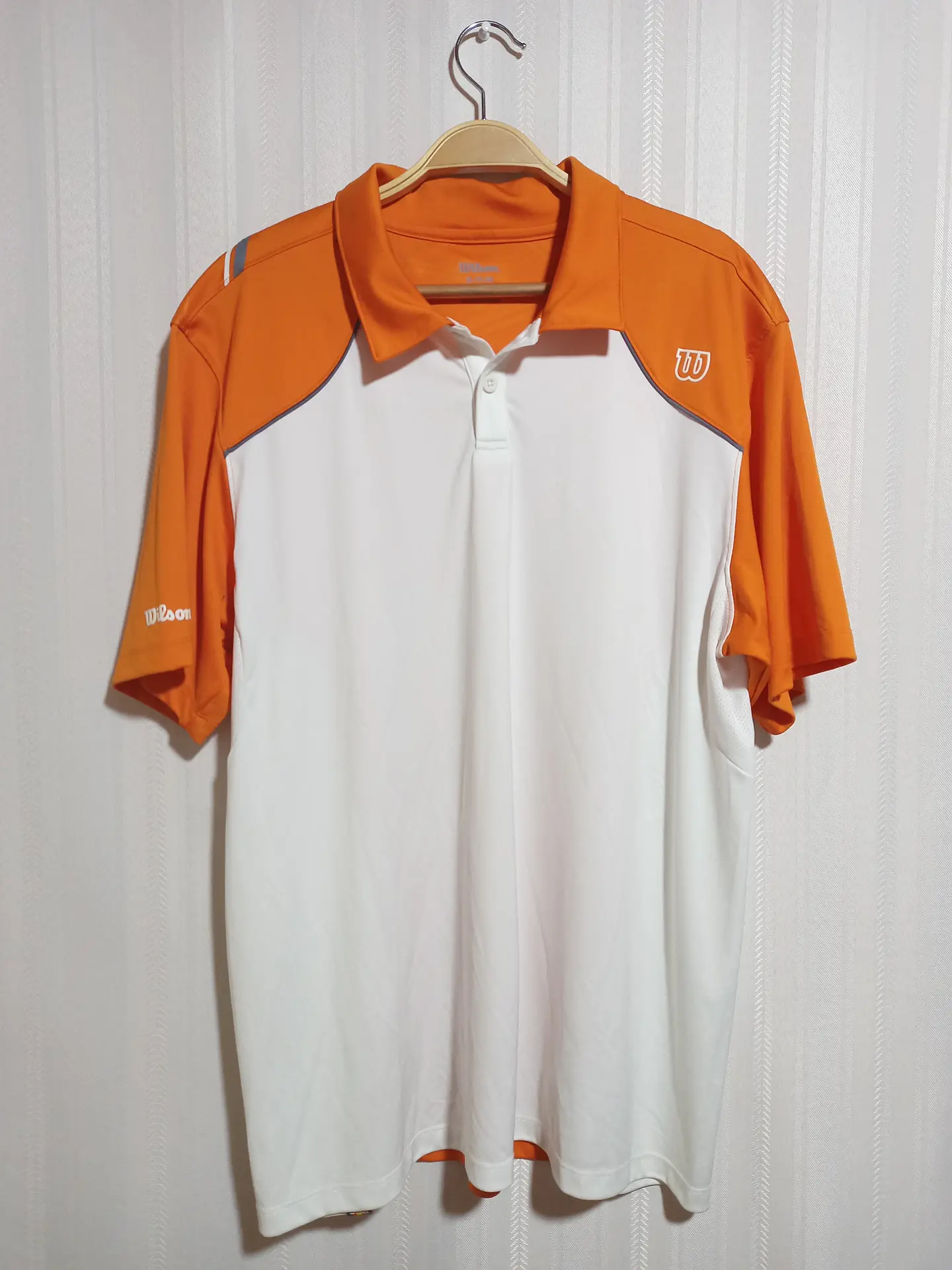 Polera Manga Corta Hombre Bicolor Wilson Talla XL 1