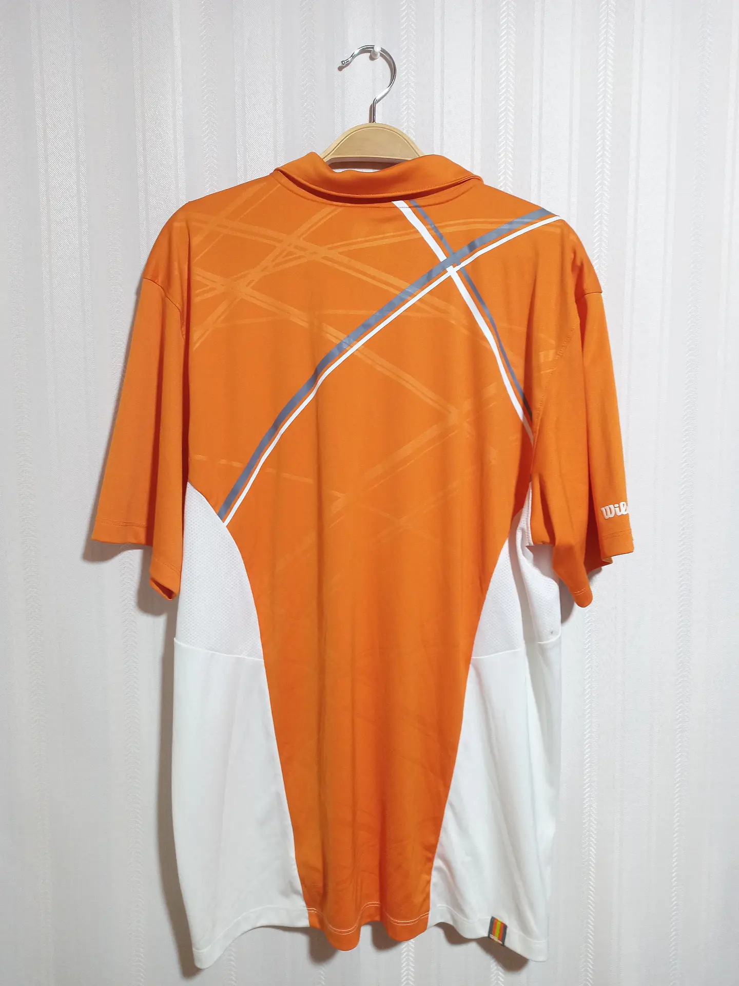 Polera Manga Corta Hombre Bicolor Wilson Talla XL 2