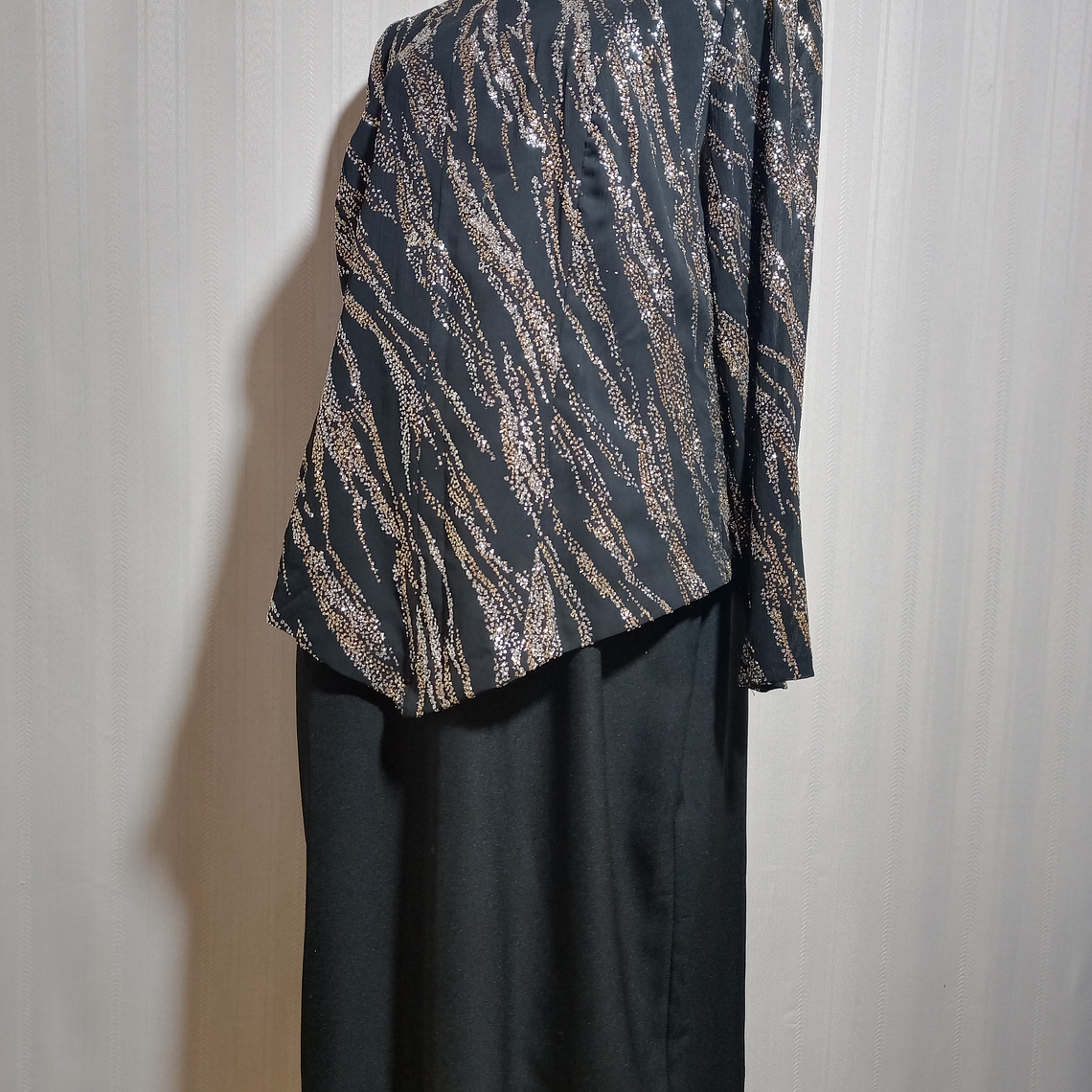 VESTIDO NEGRO JOHN PHILIPS TALLA 16W 1