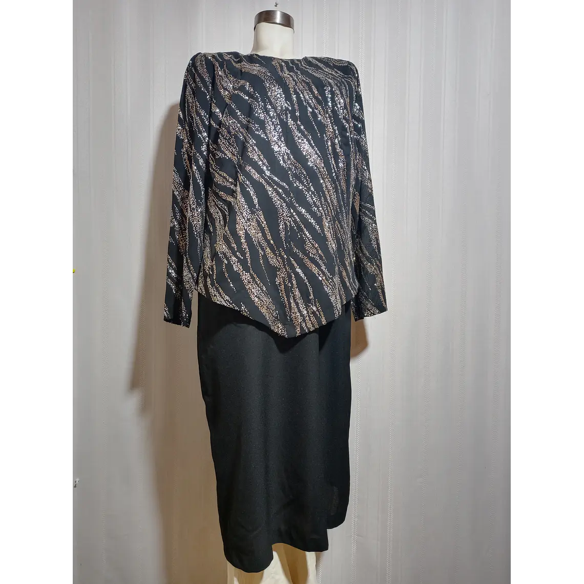 VESTIDO NEGRO JOHN PHILIPS TALLA 16W 2