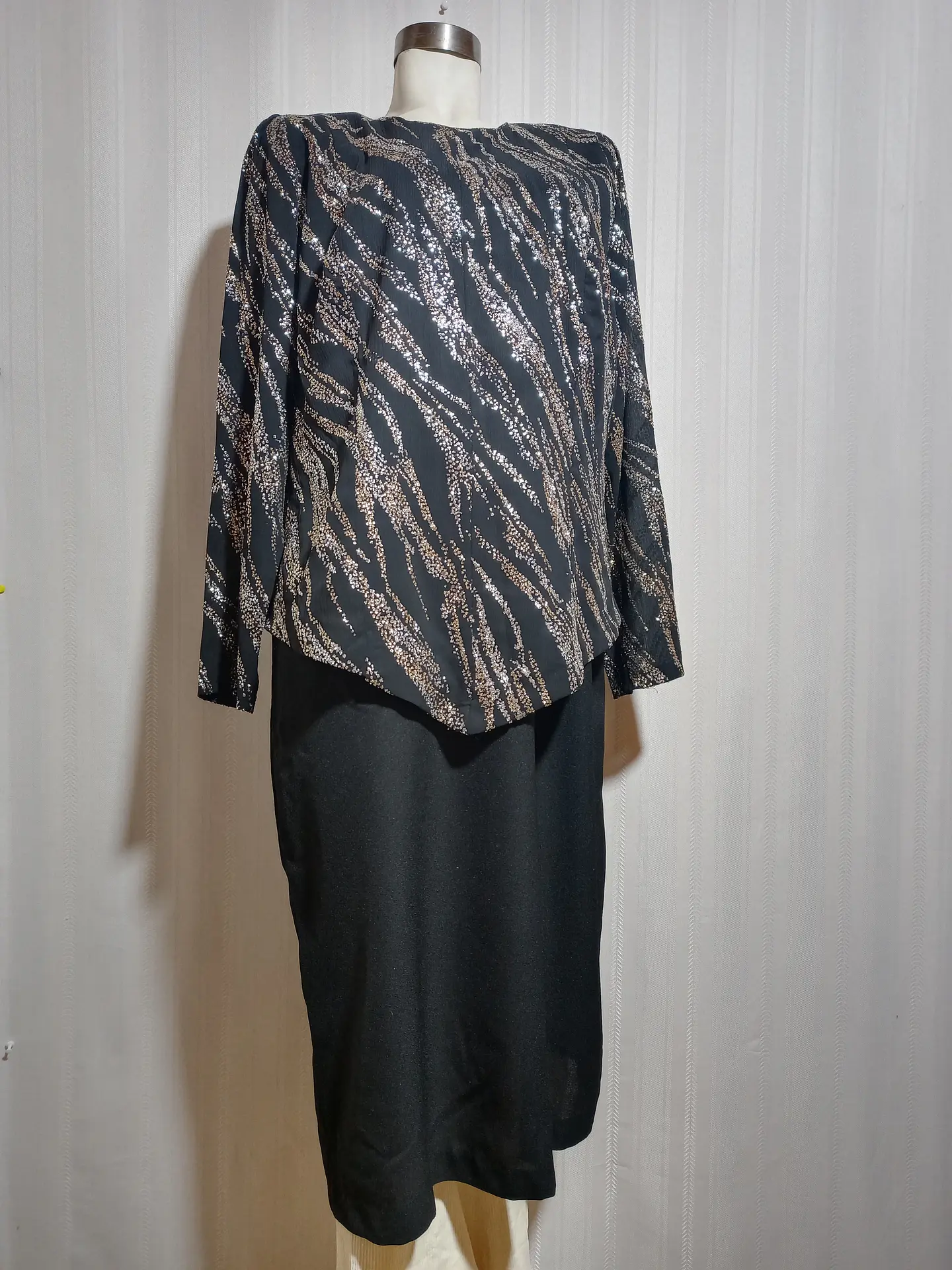 VESTIDO NEGRO JOHN PHILIPS TALLA 16W 2