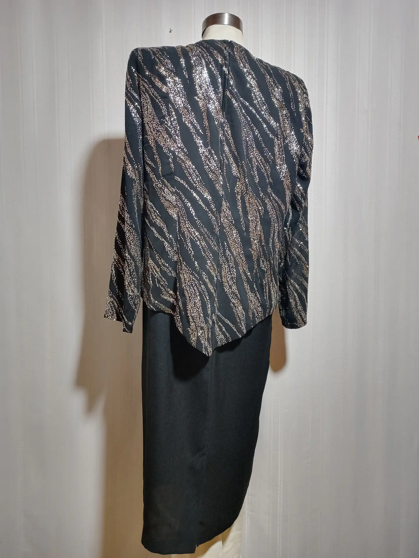 VESTIDO NEGRO JOHN PHILIPS TALLA 16W 3