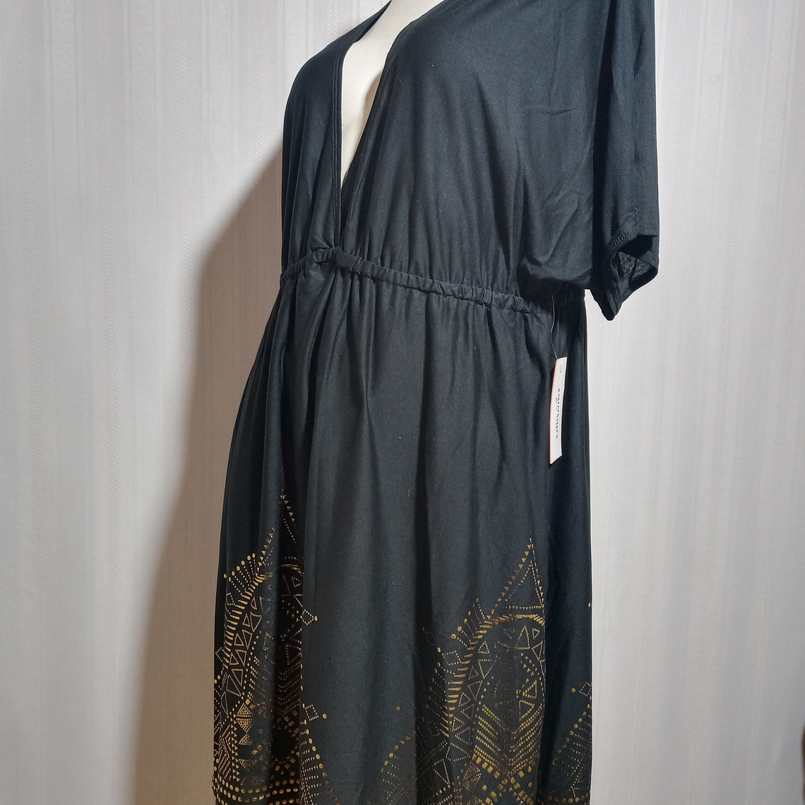 VESTIDO NEGRO SWIMSUITS TALLA 18/20 1