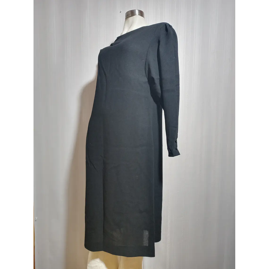 VESTIDO FIESTA NEGRO DELIA FERRARI TALLA 45 2