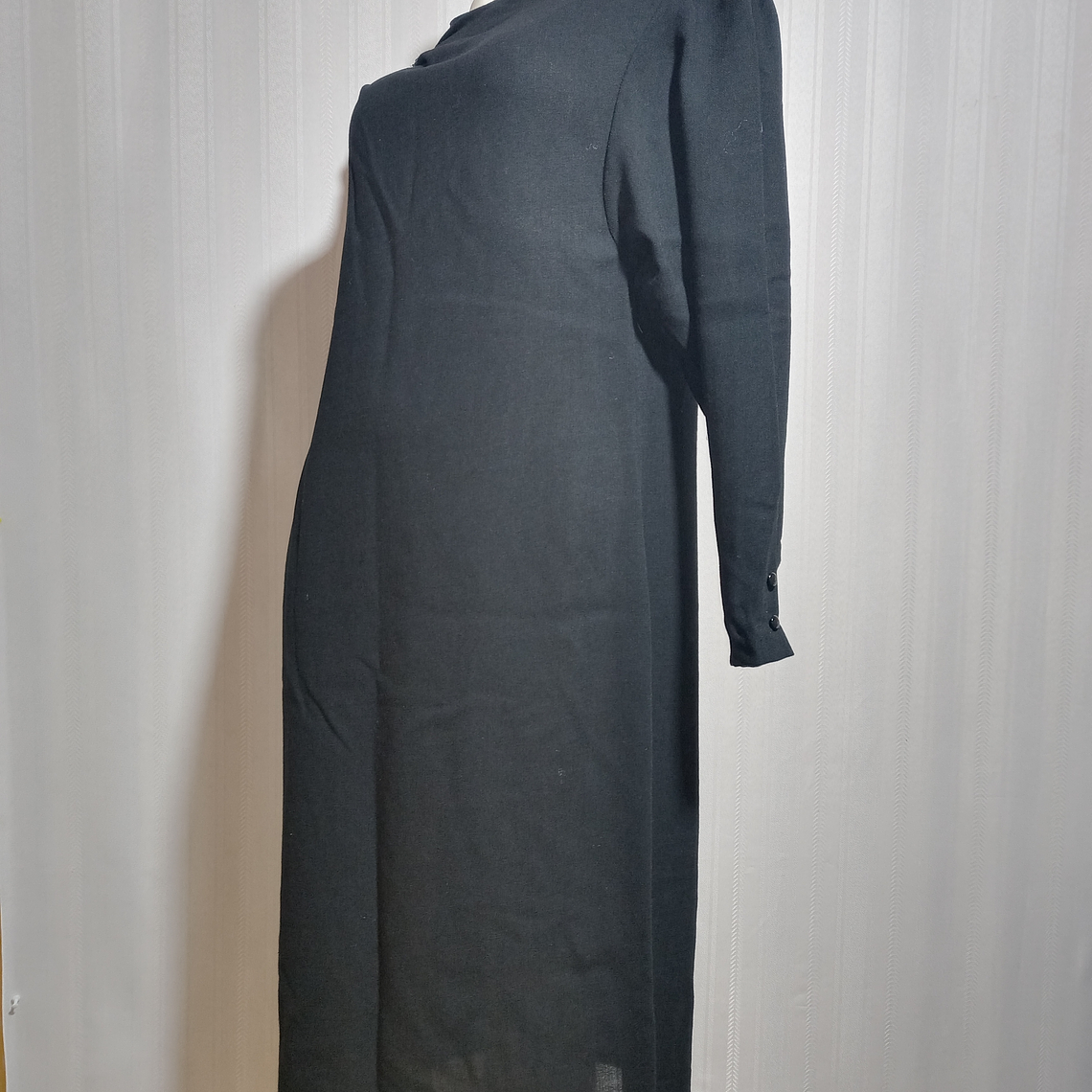 VESTIDO FIESTA NEGRO DELIA FERRARI TALLA 45 2