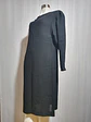 VESTIDO FIESTA NEGRO DELIA FERRARI TALLA 45 - Miniatura 2