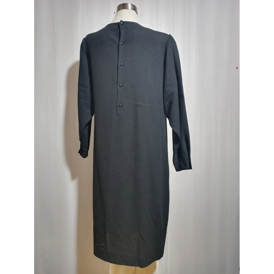 VESTIDO FIESTA NEGRO DELIA FERRARI TALLA 45 3