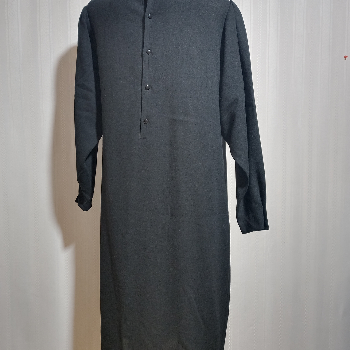 VESTIDO FIESTA NEGRO DELIA FERRARI TALLA 45 3