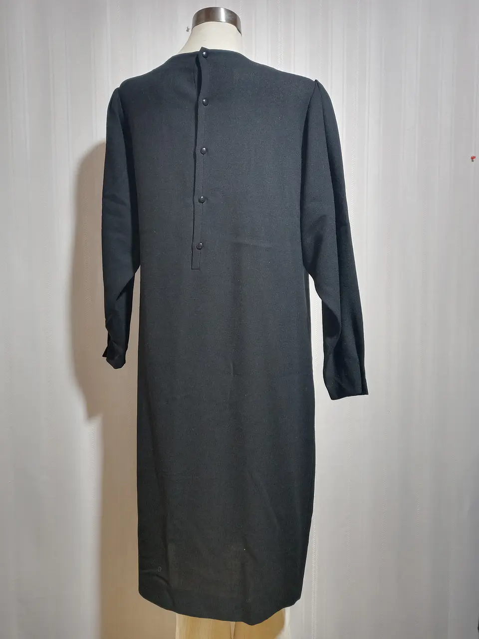 VESTIDO FIESTA NEGRO DELIA FERRARI TALLA 45 3