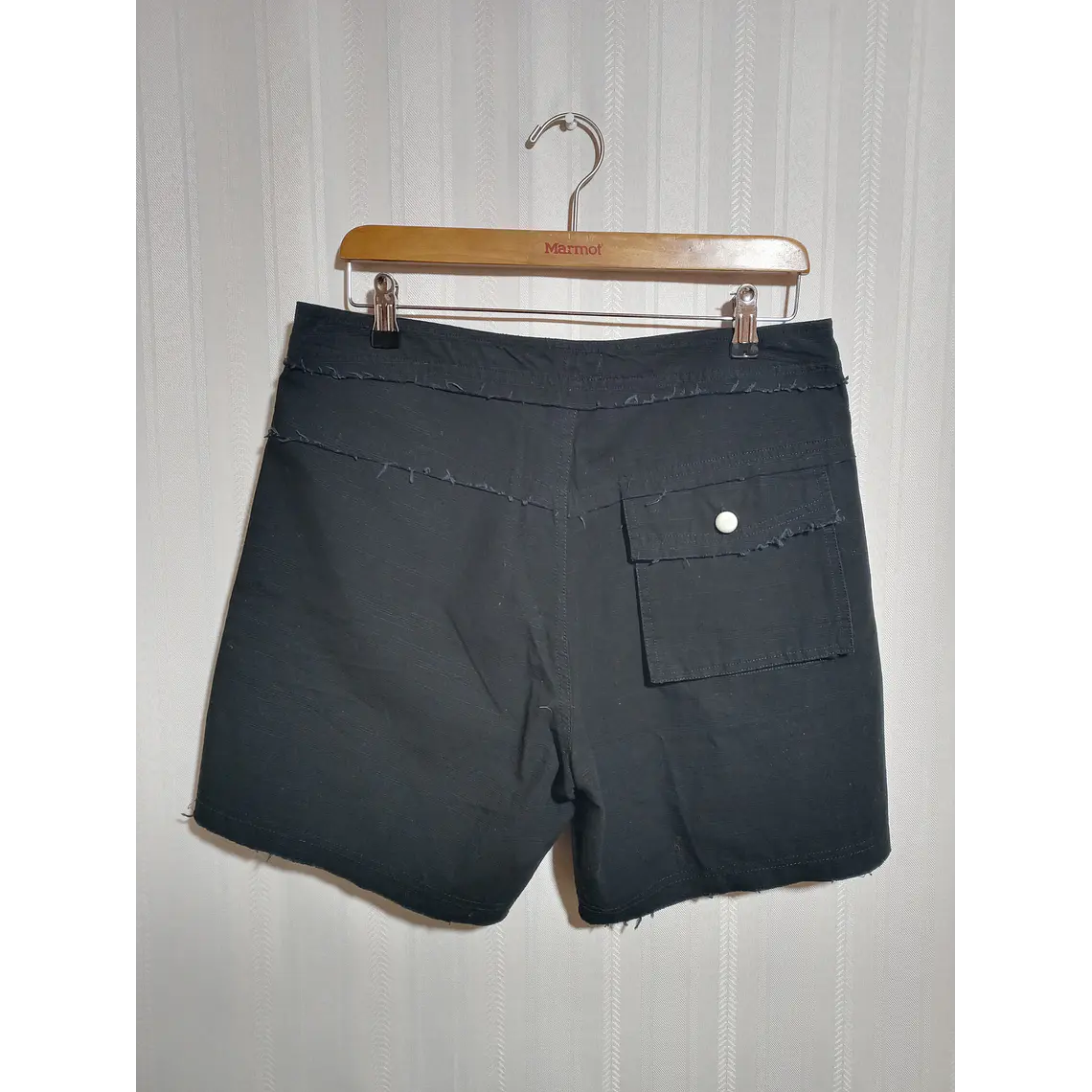 SHORT HOMBRE DENIM NEGRO CAVAL IN BLACK TALLA L 2