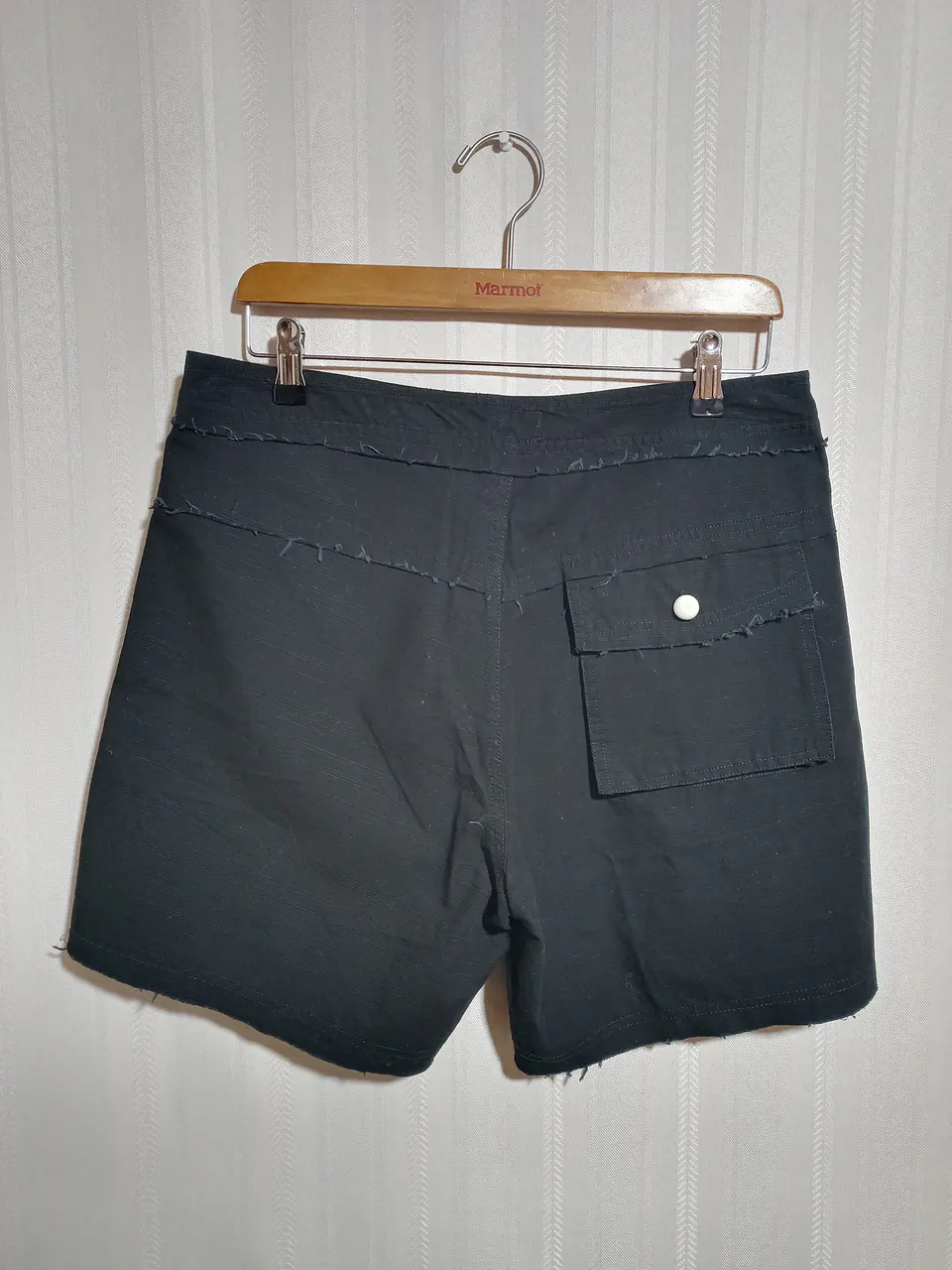 SHORT HOMBRE DENIM NEGRO CAVAL IN BLACK TALLA L 2