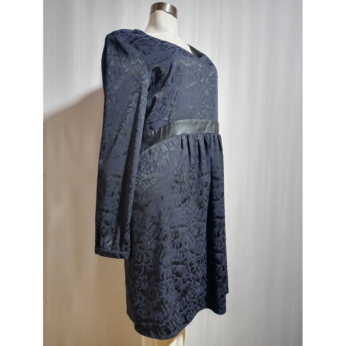 VESTIDO M/L AZUL MARINO DIAMBRE TALLA 50 2