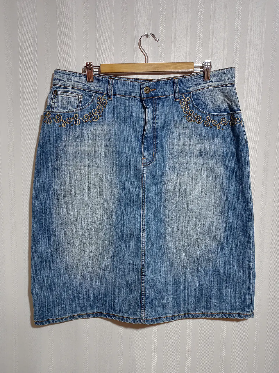 FALDA JEANS AZUL APOLLO TALLA 2XL 1