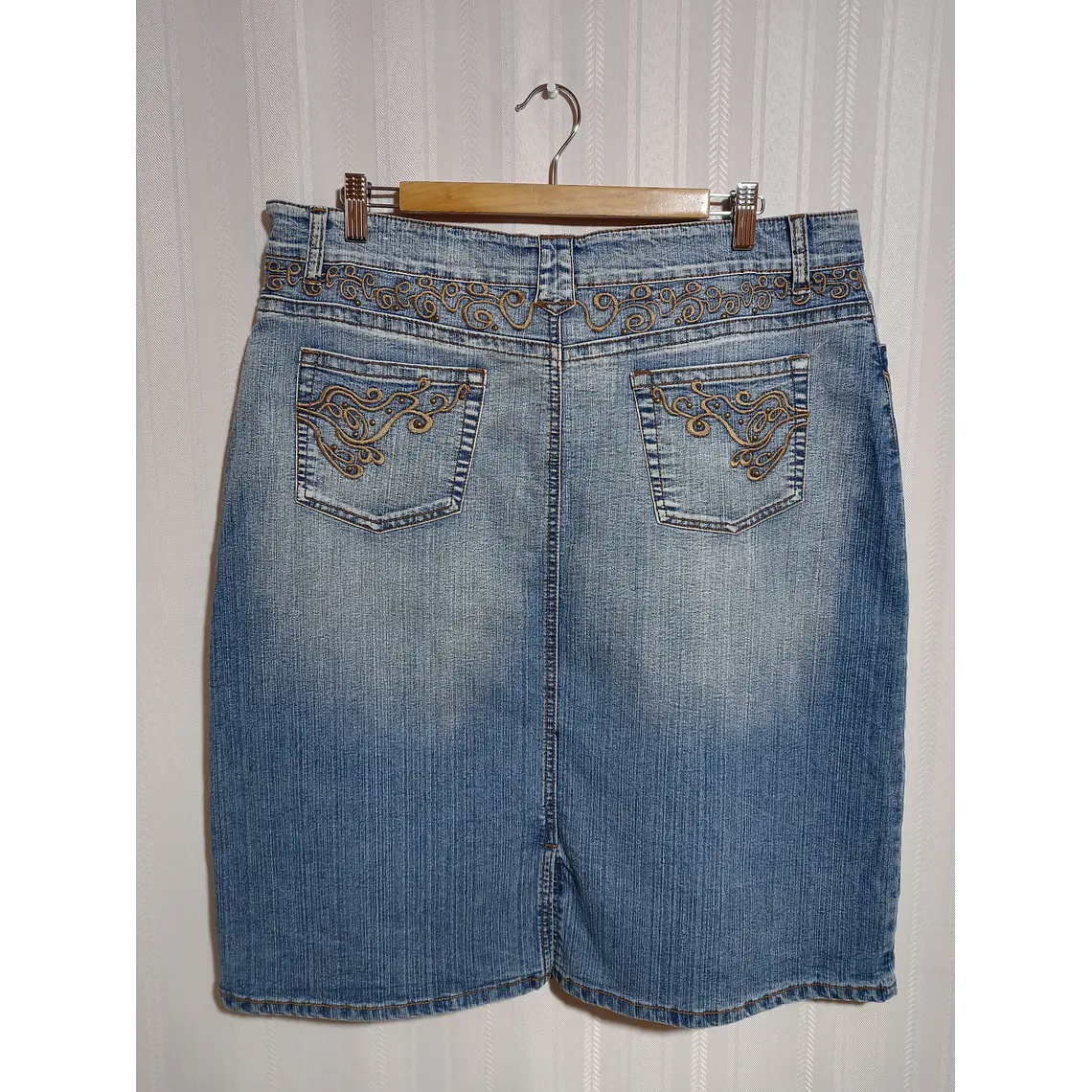 FALDA JEANS AZUL APOLLO TALLA 2XL 2
