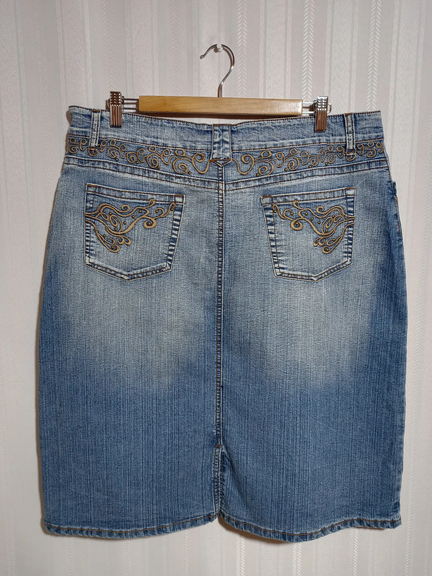 FALDA JEANS AZUL APOLLO TALLA 2XL 2