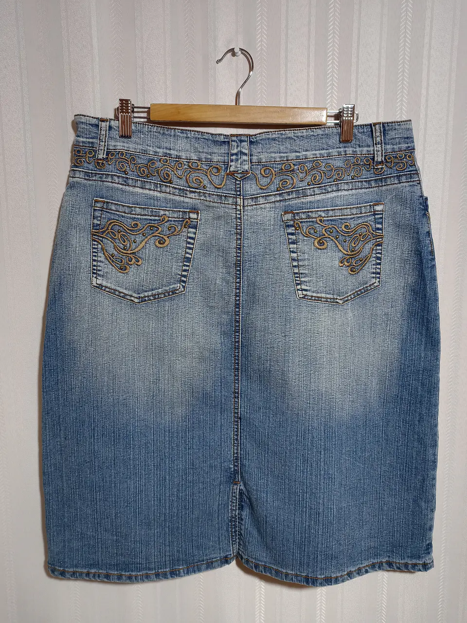 FALDA JEANS AZUL APOLLO TALLA 2XL 2