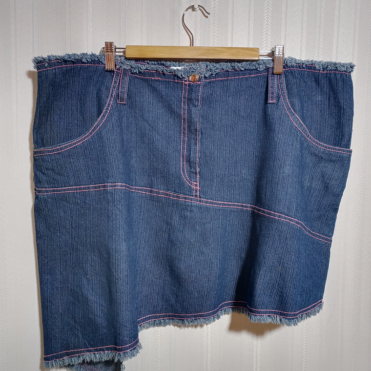 FALDA JEANS AZUL CHERRY CRAVE TALLA 58 1