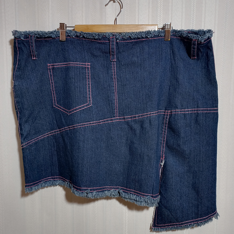 FALDA JEANS AZUL CHERRY CRAVE TALLA 58 2