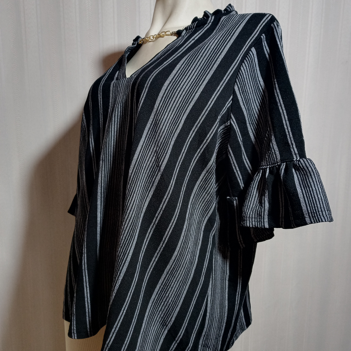 BLUSA NEGRA MADISON HUDSON TALLA 3X 1