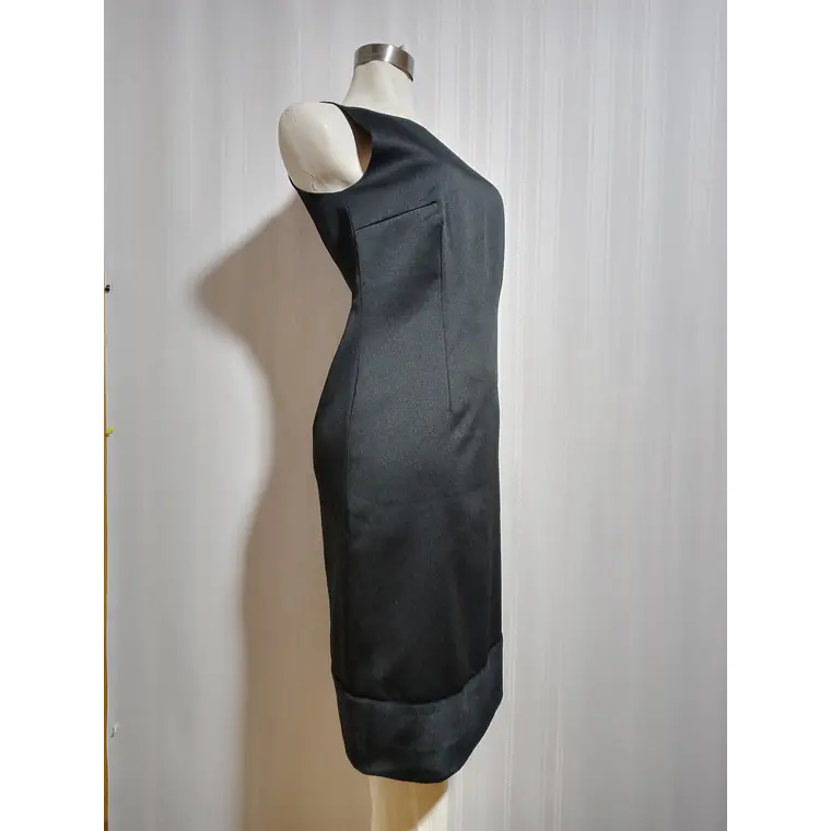 VESTIDO FIESTA NEGRO B-YOUNG TALLA 36 1