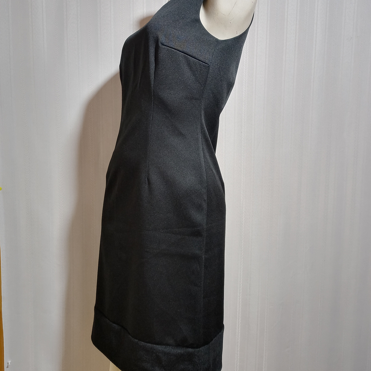 VESTIDO FIESTA NEGRO B-YOUNG TALLA 36 2