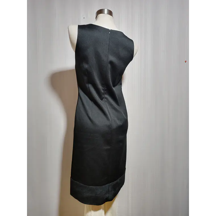VESTIDO FIESTA NEGRO B-YOUNG TALLA 36 3