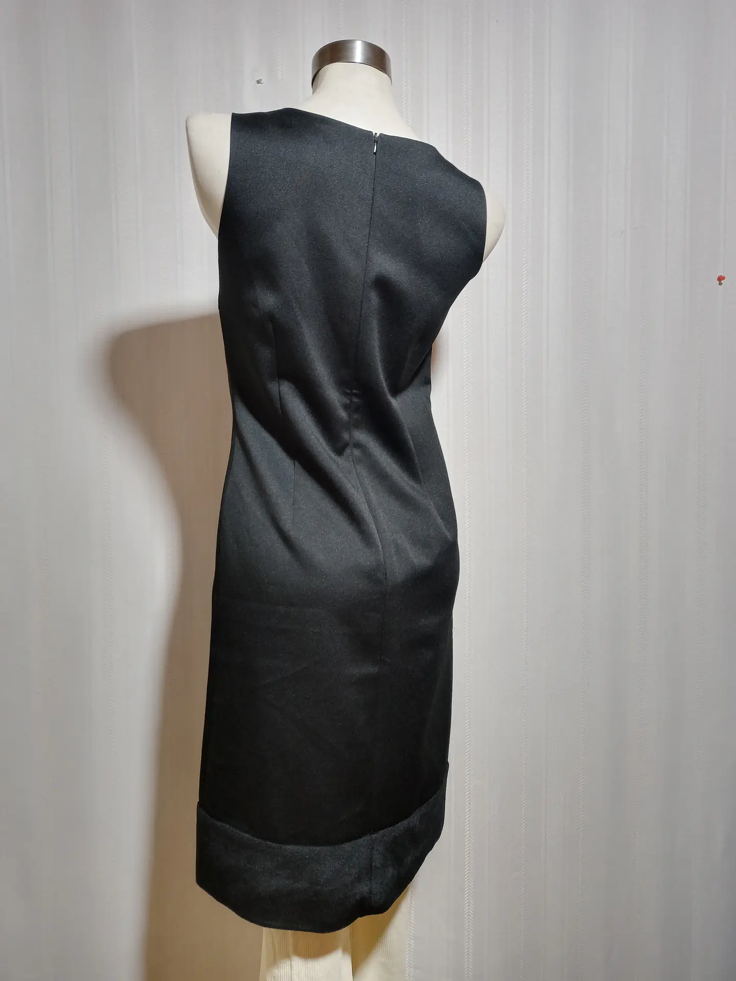 VESTIDO FIESTA NEGRO B-YOUNG TALLA 36 3