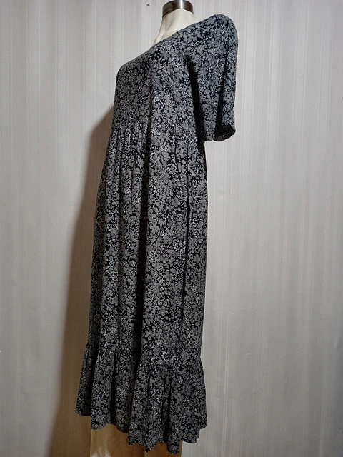 VESTIDO CASUAL GRIS TALLA M
