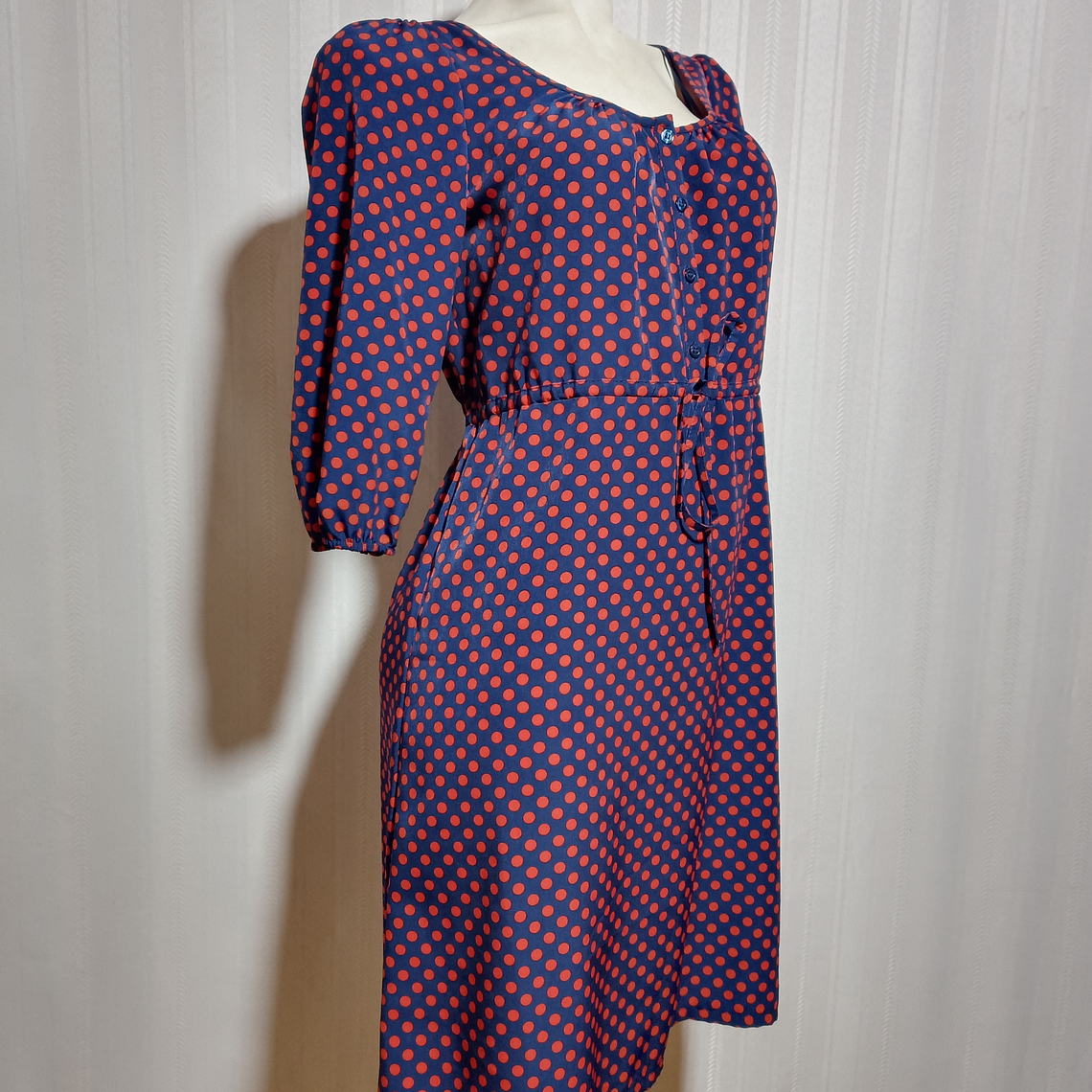 VESTIDO CASUAL ESTAMPADO H&M TALLA 36 1