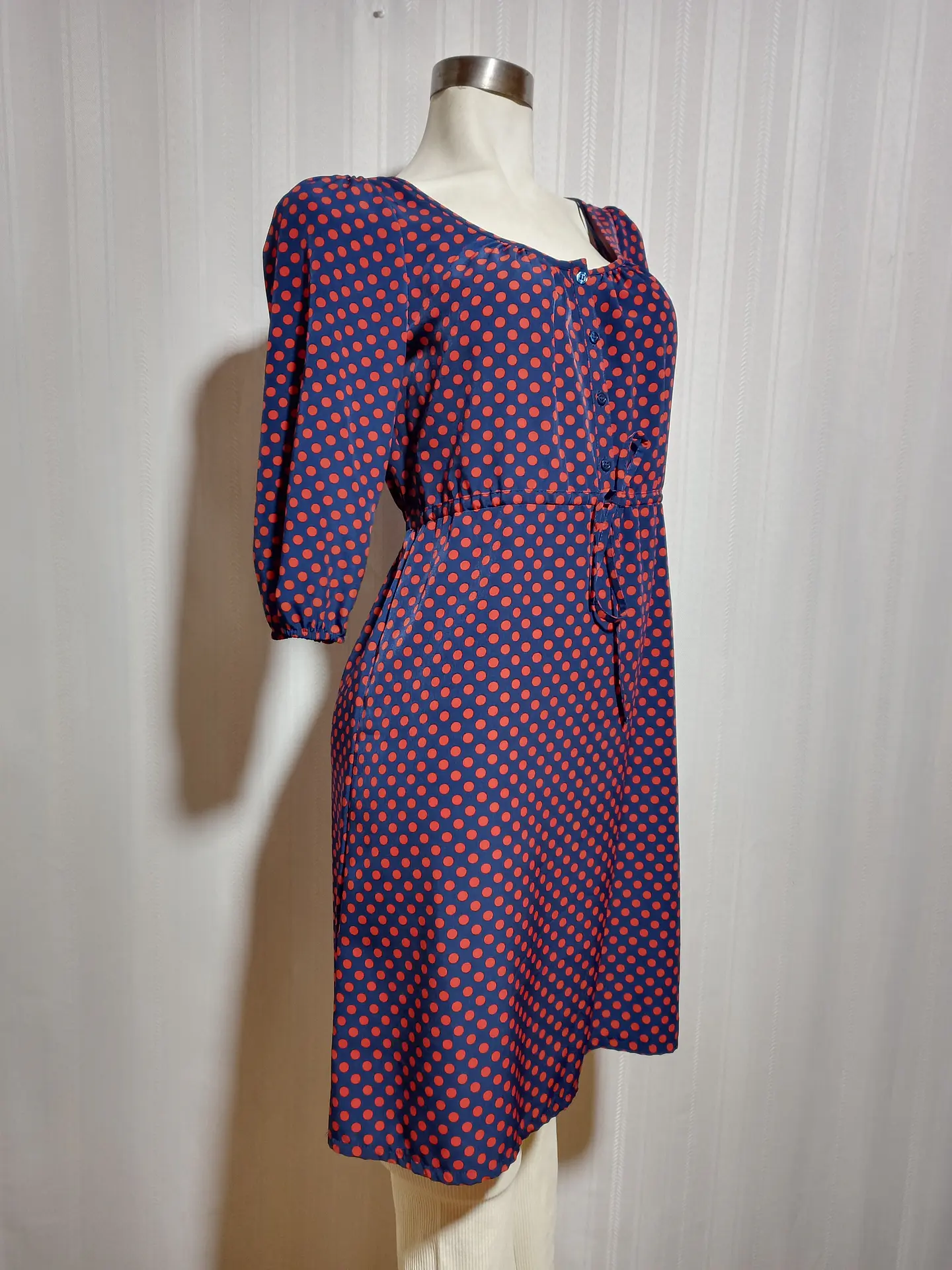 VESTIDO CASUAL ESTAMPADO H&M TALLA 36 1