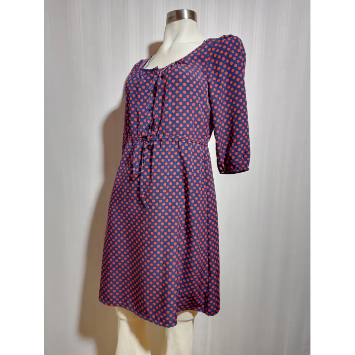VESTIDO CASUAL ESTAMPADO H&M TALLA 36 2