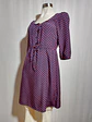 VESTIDO CASUAL ESTAMPADO H&M TALLA 36 - Miniatura 2