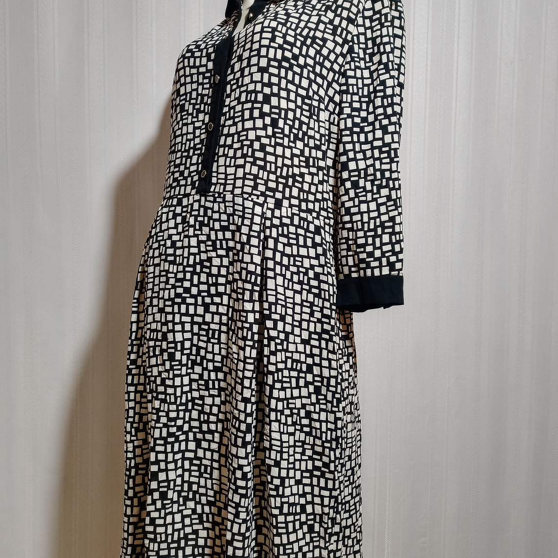 VESTIDO CASUAL ESTAMPADO ANNE KLEIN TALLA 14 1