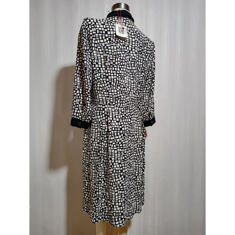 VESTIDO CASUAL ESTAMPADO ANNE KLEIN TALLA 14 3