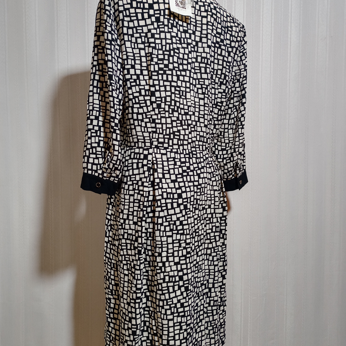 VESTIDO CASUAL ESTAMPADO ANNE KLEIN TALLA 14 3