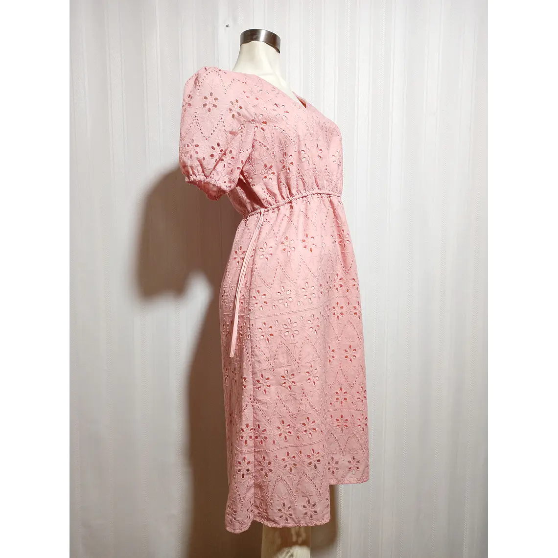 VESTIDO CASUAL ROSADO SHEIN TALLA L 2