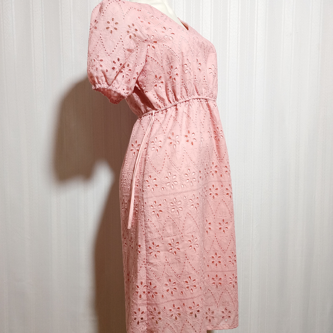 VESTIDO CASUAL ROSADO SHEIN TALLA L 2