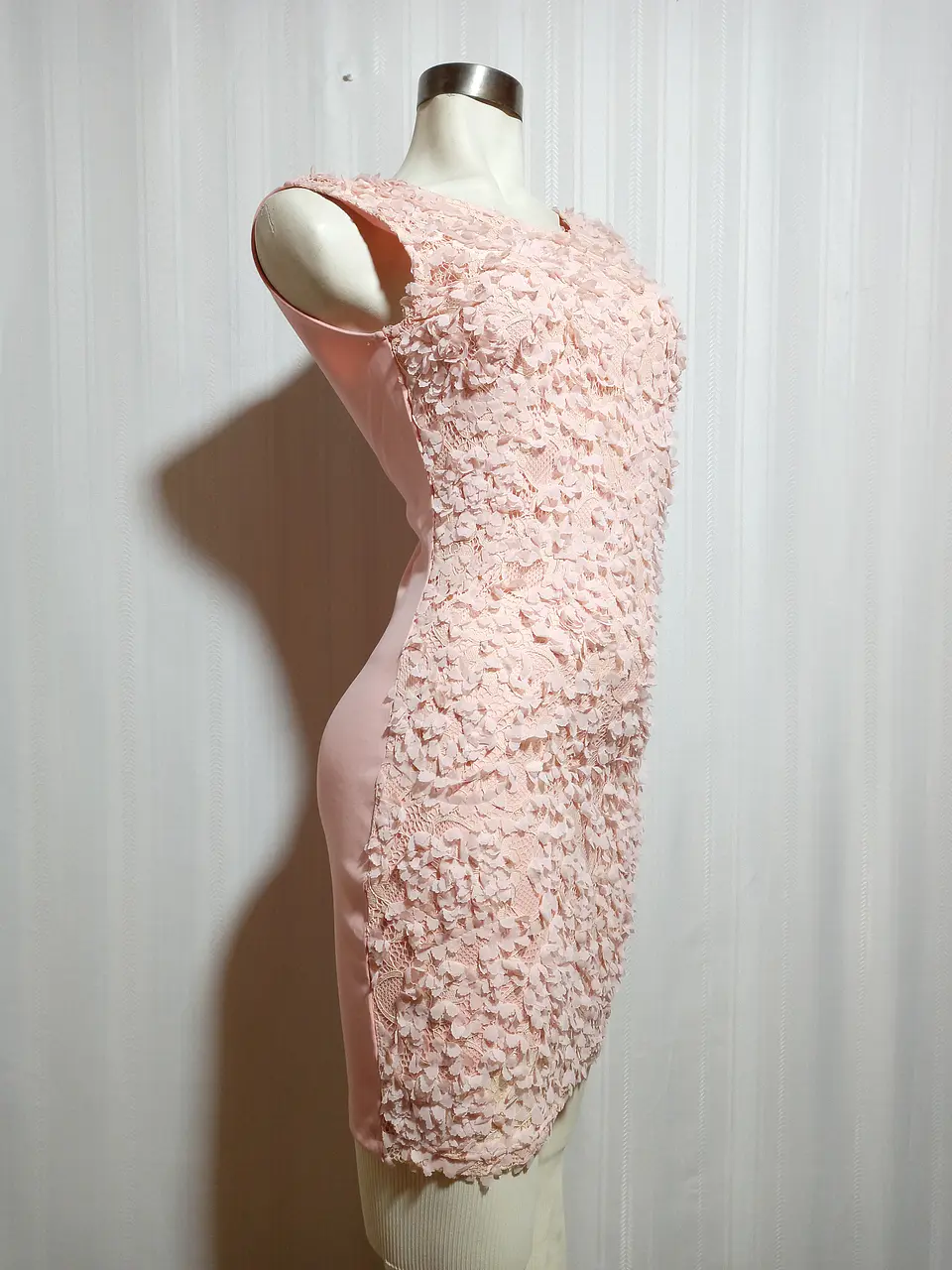 VESTIDO FIESTA ROSADO KIMI ECO TALLA M 1