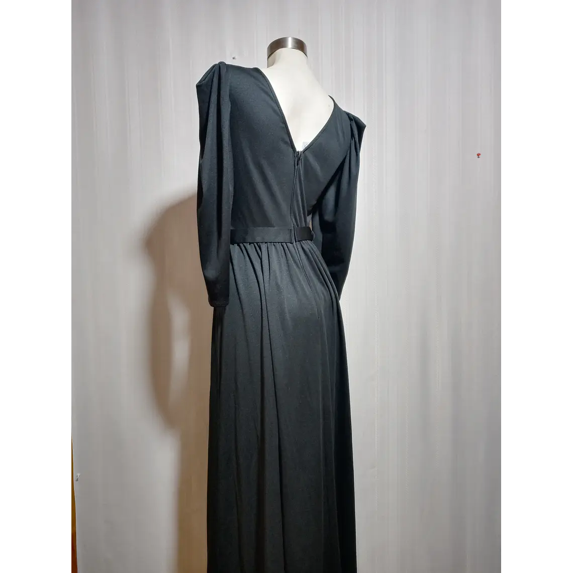 VESTIDO FIESTA NEGRO  TALLA 40 2
